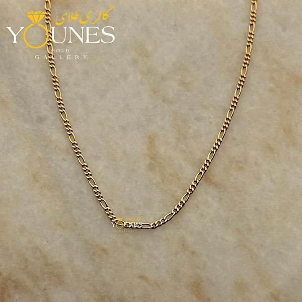 زنجیر طلا فیگارو ریز